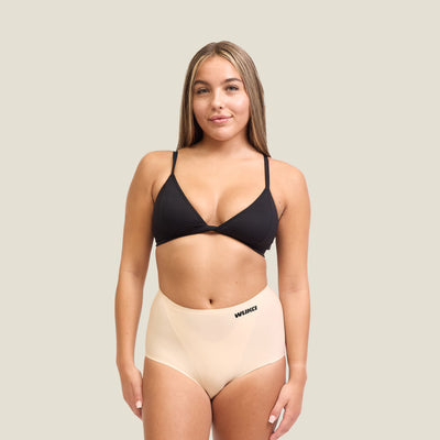 WUKA Stretch Seamless High Waist Heavy - Light Nude