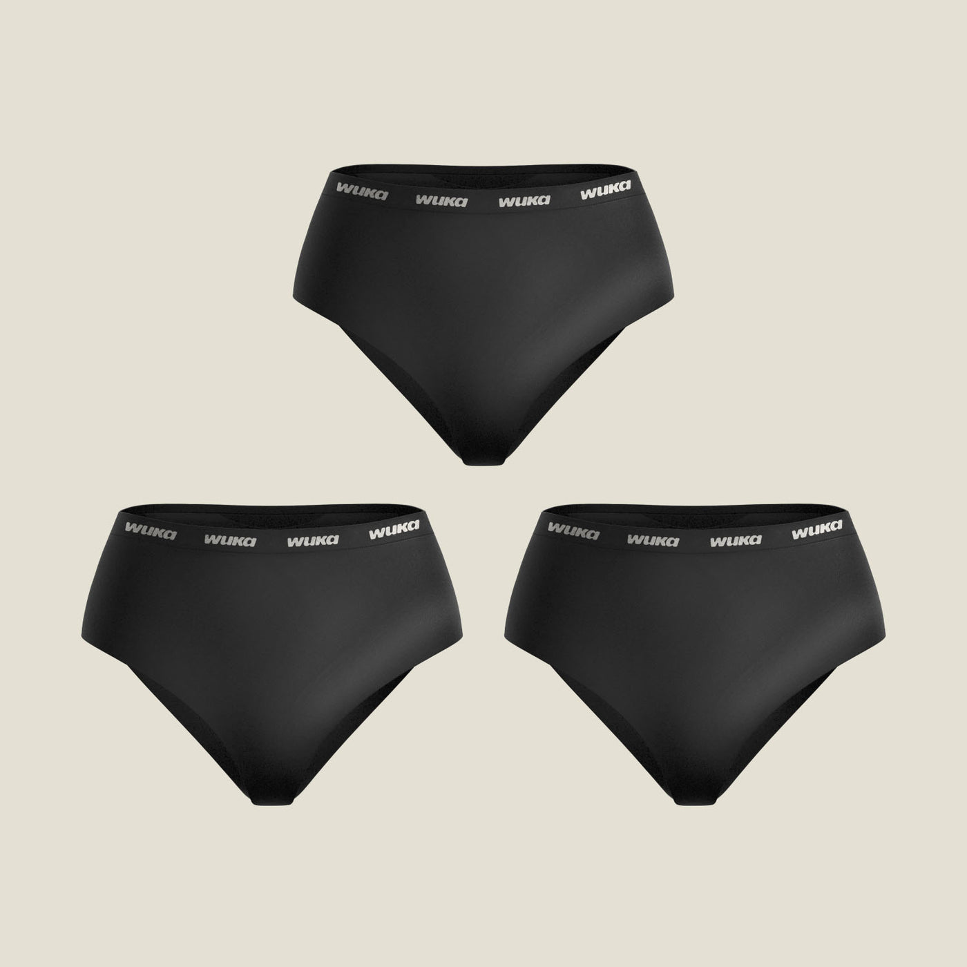 WUKA Ultimate™ Midi brief - 3 Pack Heavy Cycle Set