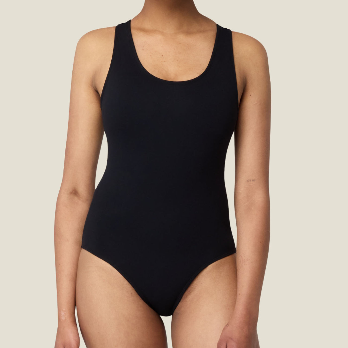 WUKA Period Racerback Swimsuit - Black