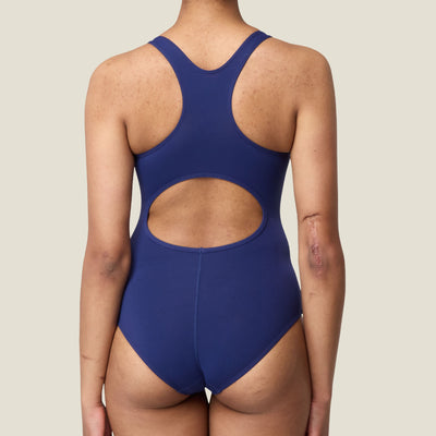 WUKA Period Racerback Swimsuit - Navy