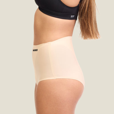 WUKA Stretch Seamless High Waist Heavy - Light Nude