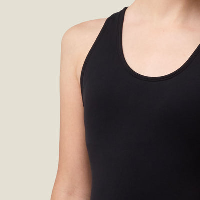 WUKA Teen Period Racerback Swimsuit - Black