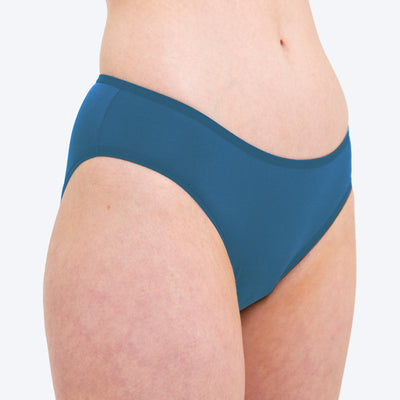 WUKA  Teen Swim Bikini Brief Style Light Flow Blue Colour Side